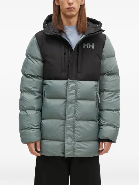 hoodied logo padded jacket by HELLY HANSEN