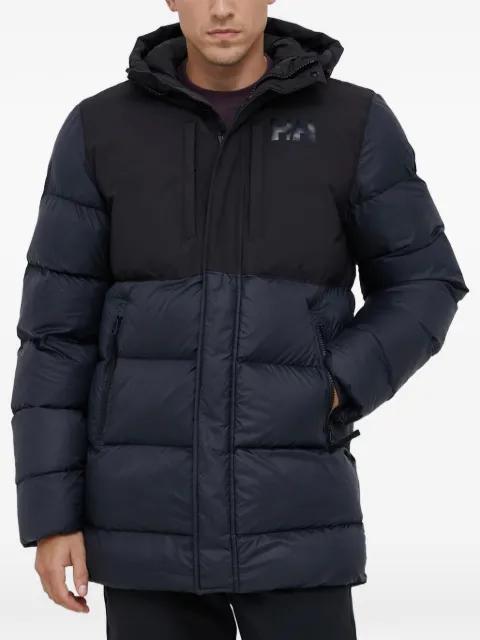 hoodied puffer jacket by HELLY HANSEN