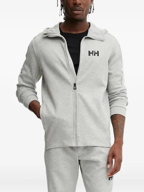 logo-detail zip-up hoodie by HELLY HANSEN