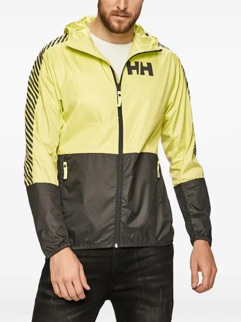 logo-print hoodied windbreaker by HELLY HANSEN