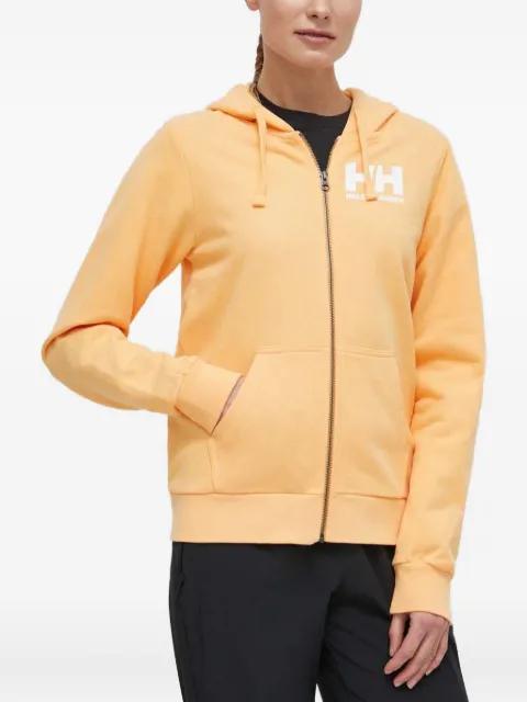 logo-print zip-fastening sweatshirt by HELLY HANSEN