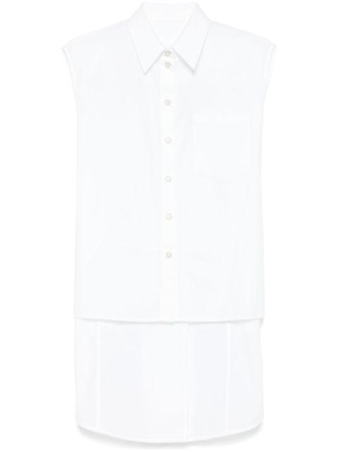 Apex Tail sleeveless shirt by HELMUT LANG