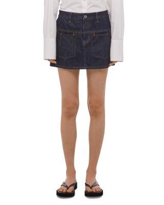 Denim Mini Skirt by HELMUT LANG