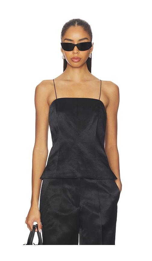 Helmut Lang Minimal Slip Top in Black by HELMUT LANG