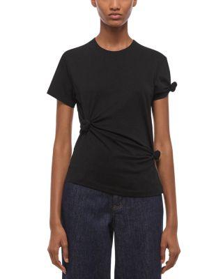 Knot Baby Tee by HELMUT LANG