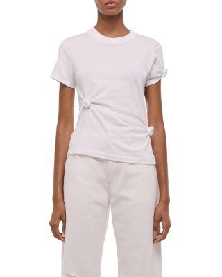 Knot Baby Tee by HELMUT LANG