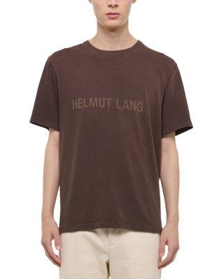 Lazer Short Sleeve Logo Tee by HELMUT LANG