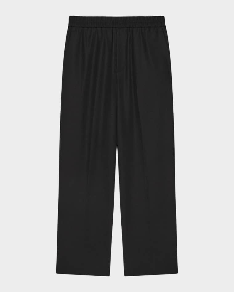 Men's HL001 Wool Pull-On Trousers by HELMUT LANG