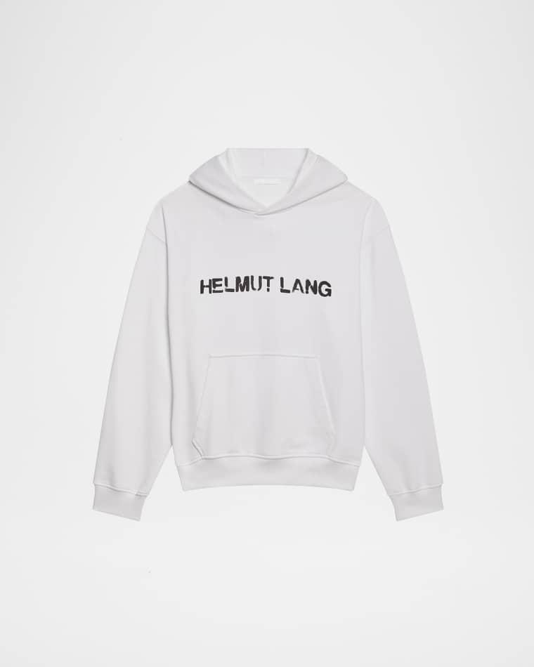 Men's Relaxed-Fit Stencil Cotton Tee by HELMUT LANG Men's Relaxed-Fit Stencil Cotton Tee by HELMUT LANG