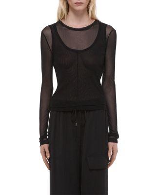 Mesh Layered Tee by HELMUT LANG