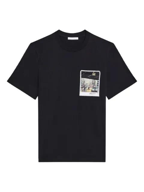New York Overpass Postcard "Black" T-shirt by HELMUT LANG