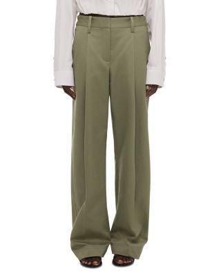 Pleated Chino Pants by HELMUT LANG