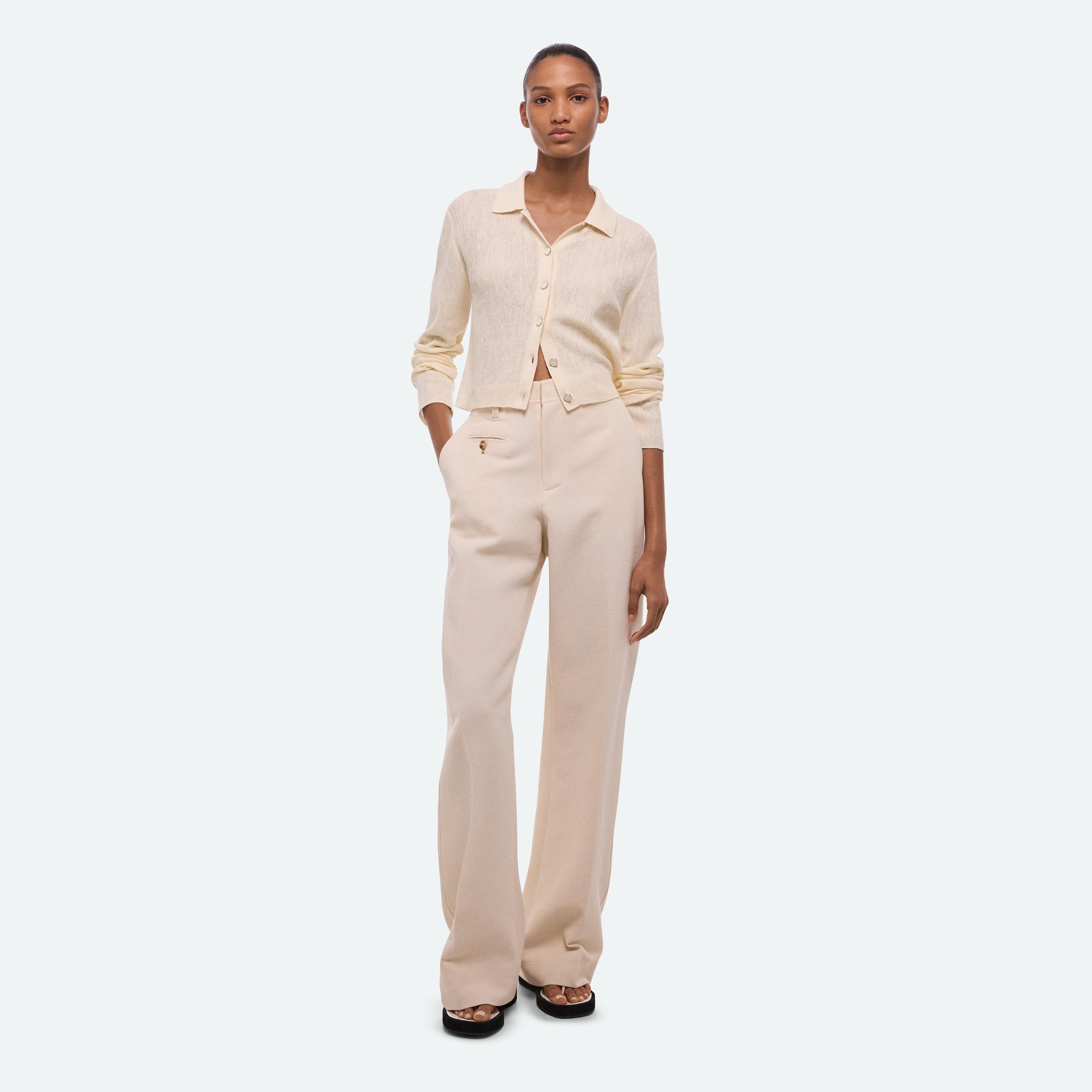 RAW-EDGE LONG-SLEEVE SHIRT by HELMUT LANG