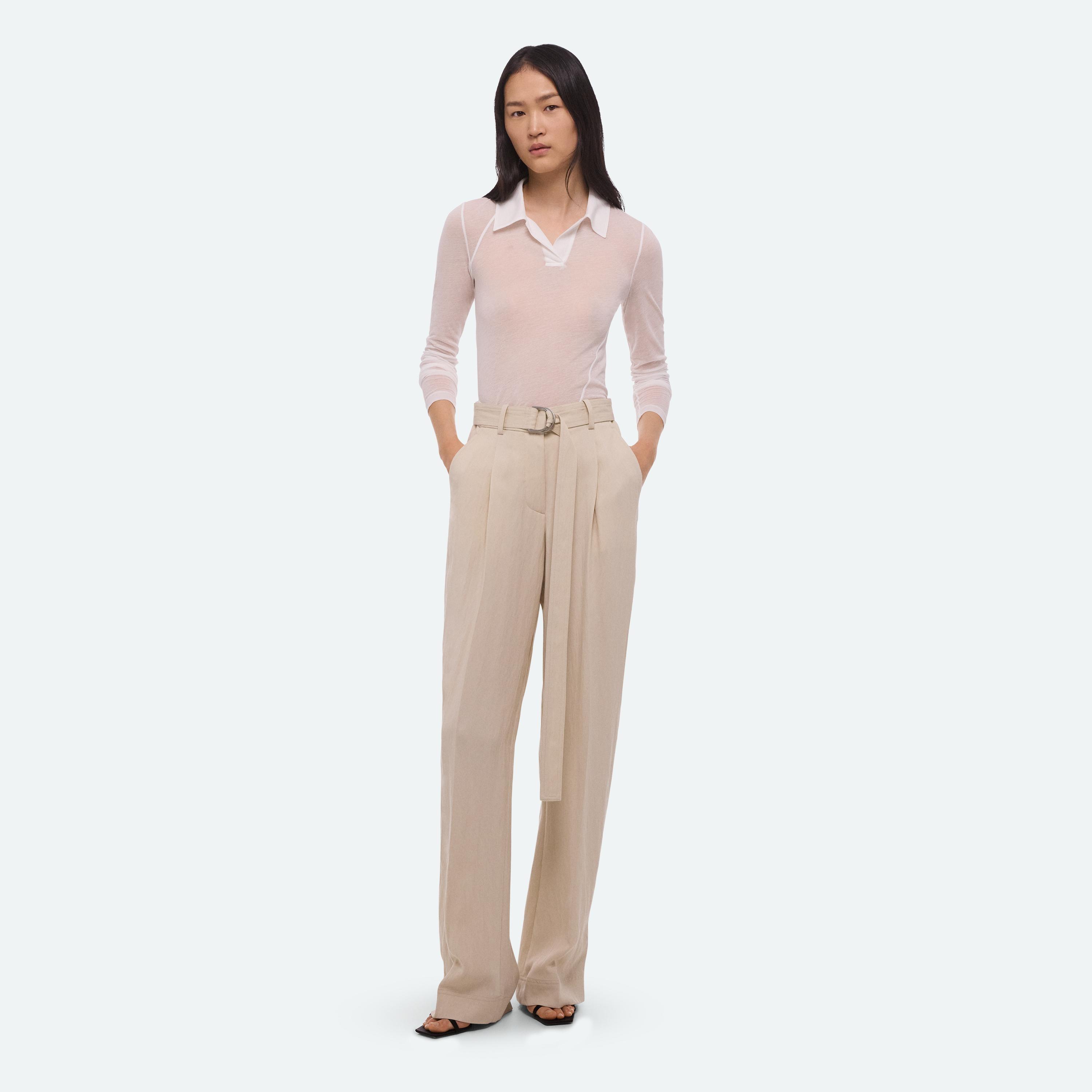 RELAXED PLEATED TROUSER by HELMUT LANG