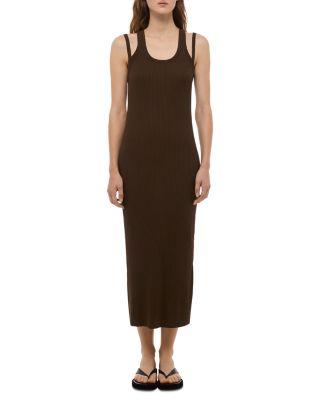 Racer Strap Maxi Dress by HELMUT LANG