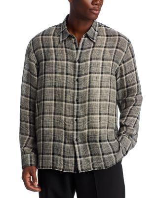 Relaxed Check Shirt by HELMUT LANG