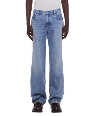 Relaxed Fit Jeans in Vintage Blue Wash by HELMUT LANG
