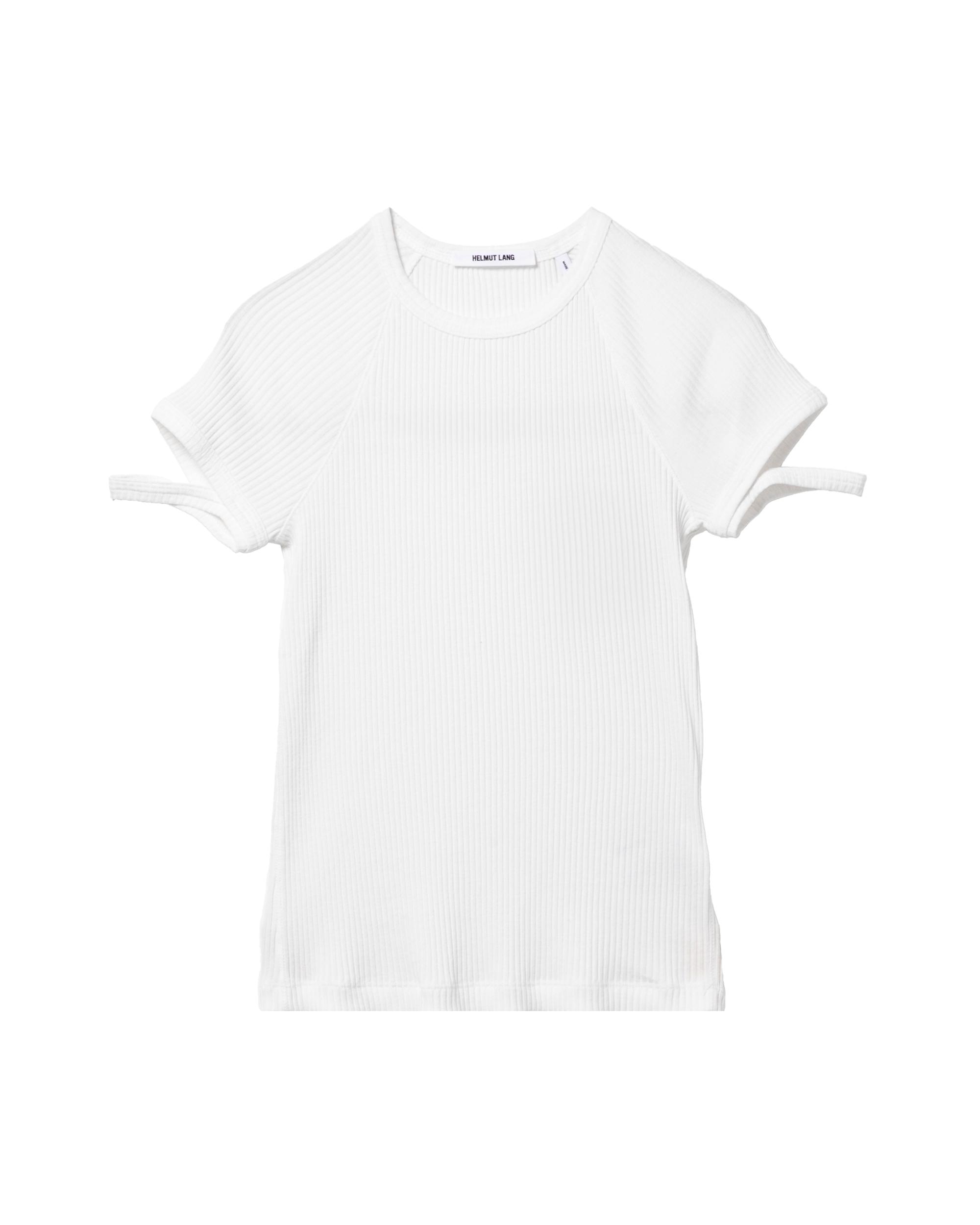 Ribbed tee by HELMUT LANG