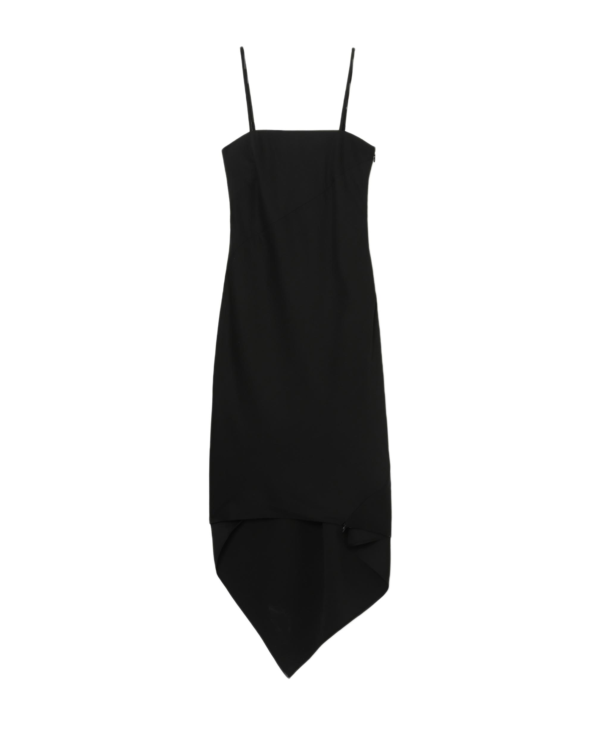 Scarf hem dress by HELMUT LANG