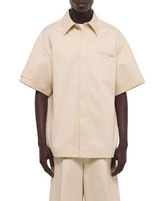 Short Sleeve Loop Tape Shirt by HELMUT LANG