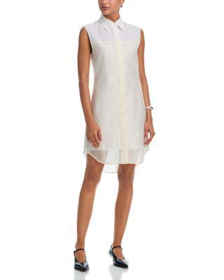 Sleeveless Shirtdress by HELMUT LANG