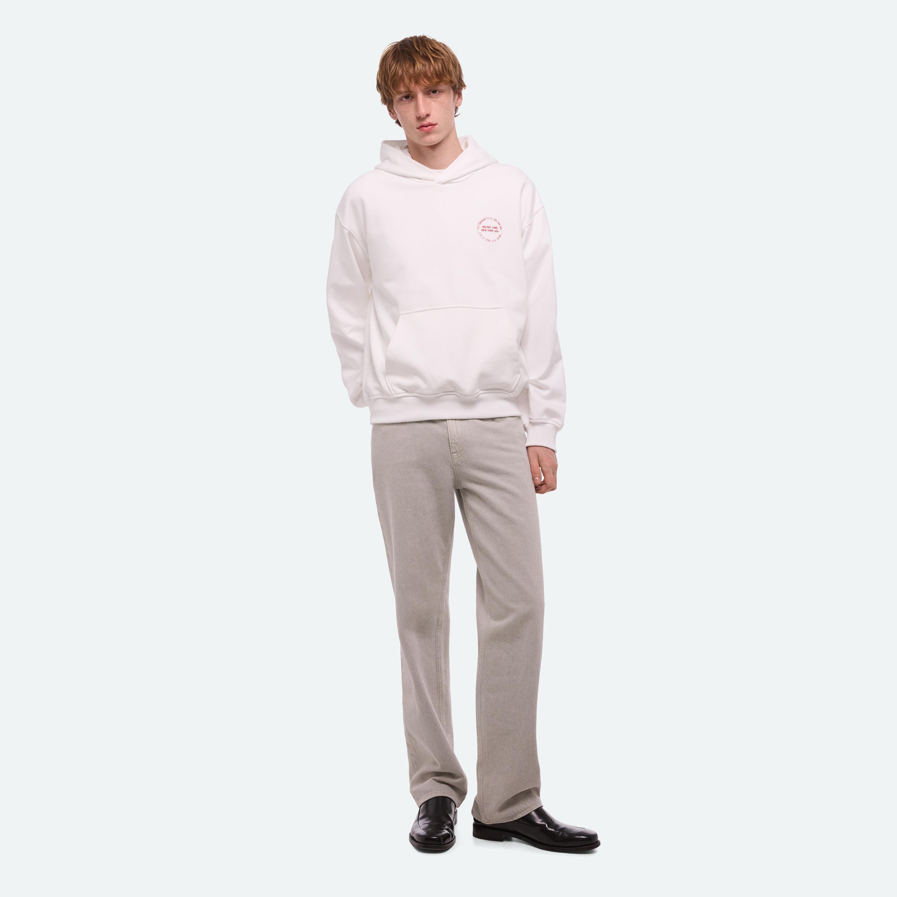 Stamp Hoodie by HELMUT LANG