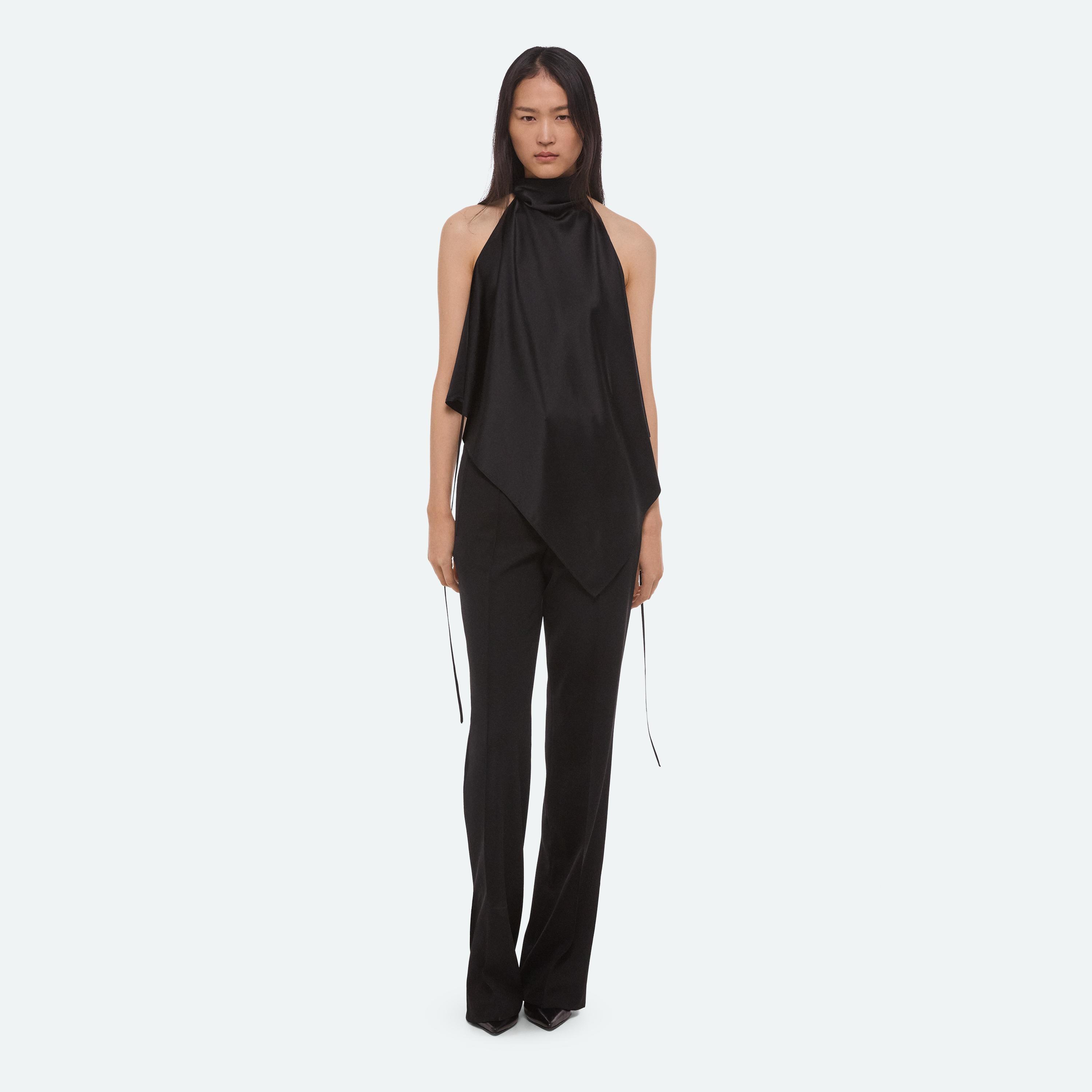 TIE SCARF TOP by HELMUT LANG