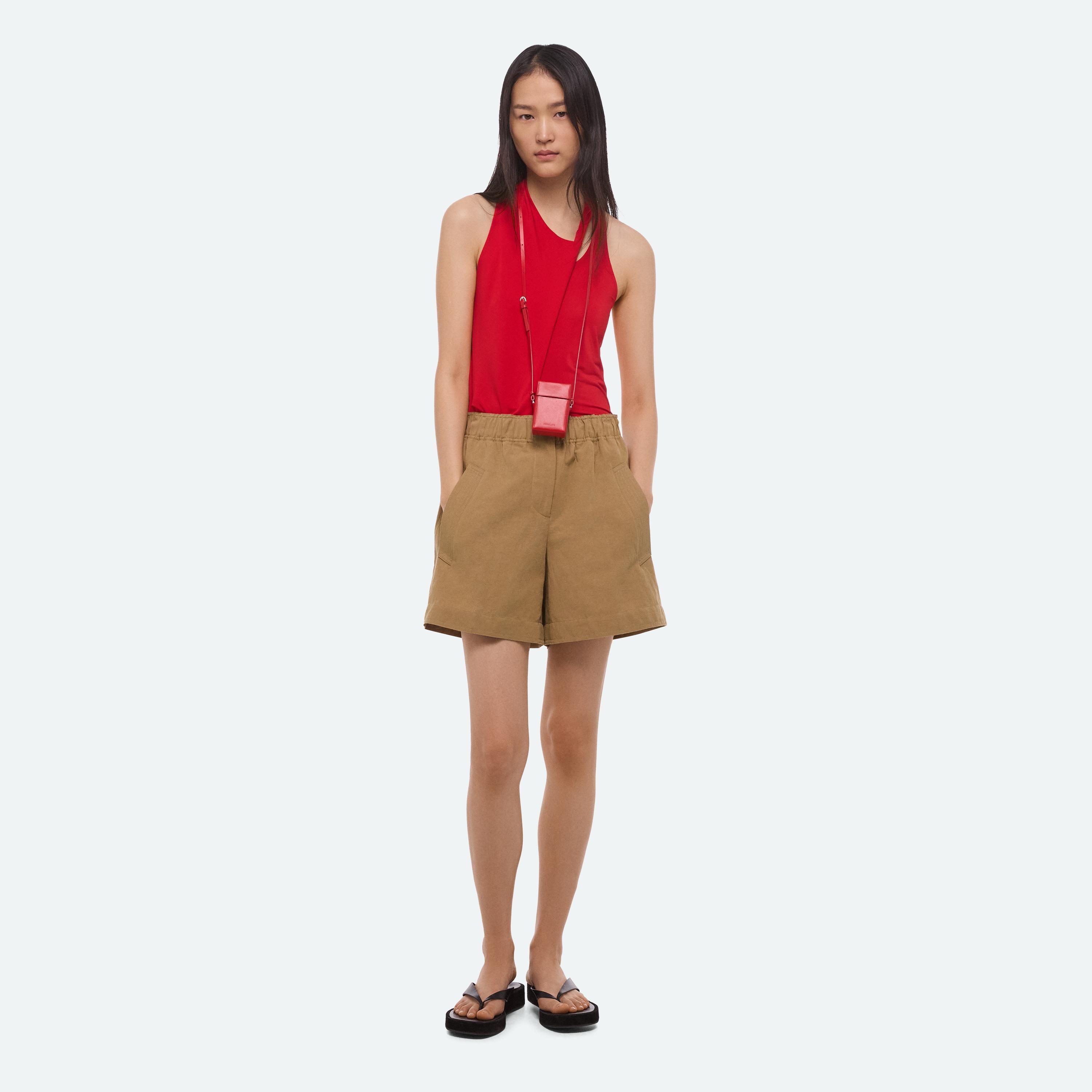 TRENCH PULL-ON SHORT by HELMUT LANG
