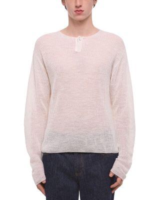 Textured Henley by HELMUT LANG