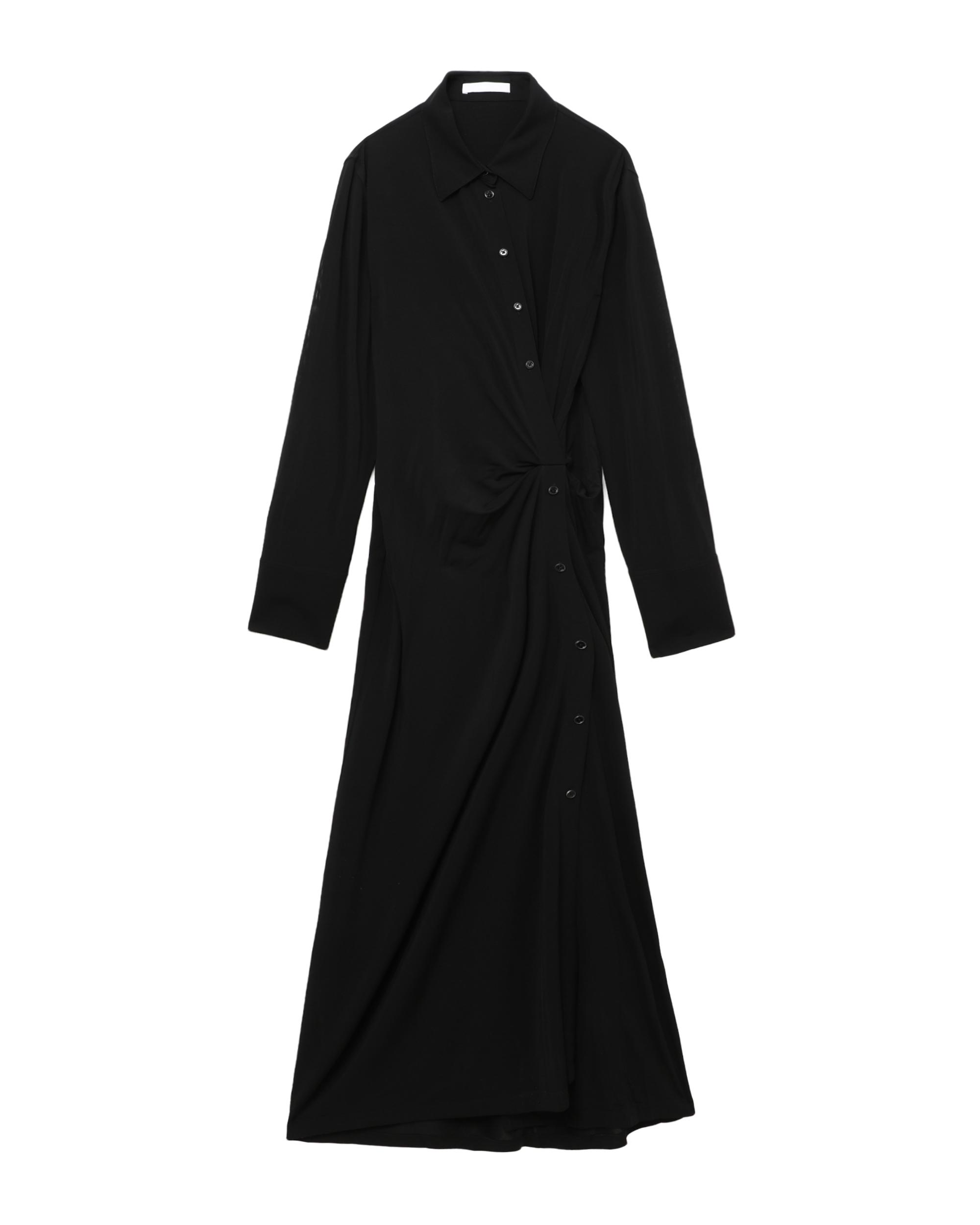 Twisted shirt dress by HELMUT LANG