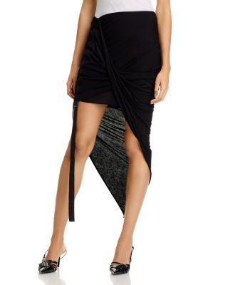 Wind Asymmetrical Skirt by HELMUT LANG