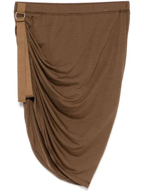asymmetric skirt by HELMUT LANG