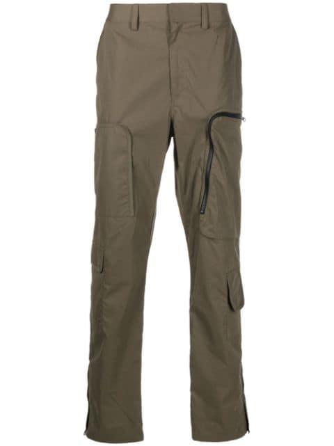 cargo-pocket trousers by HELMUT LANG