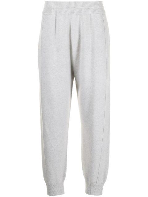 corduroy-detail track pants by HELMUT LANG