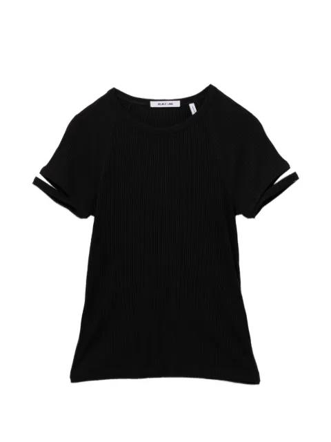 cutout sleeve top by HELMUT LANG