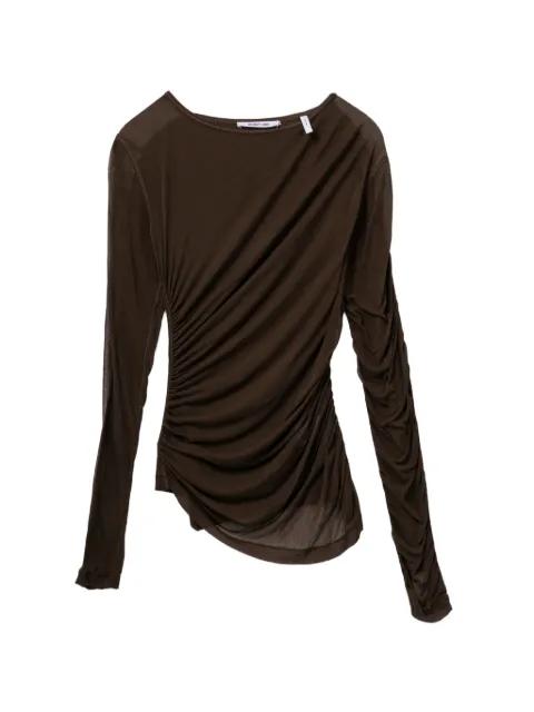 draped top by HELMUT LANG