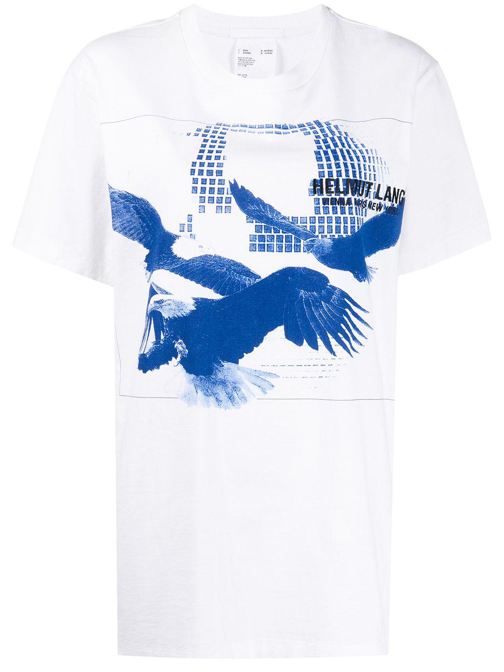 eagle print T-shirt by HELMUT LANG
