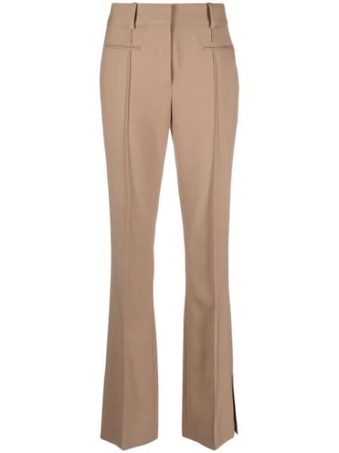 flared tailored trousers by HELMUT LANG