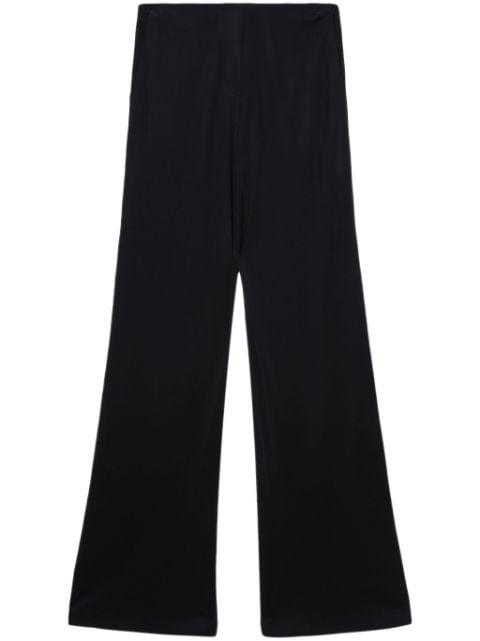 fluid straight-leg trousers by HELMUT LANG