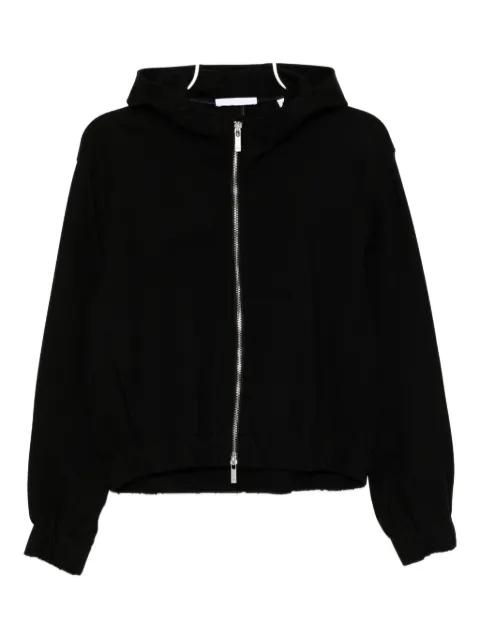 hoodied shell jacket by HELMUT LANG