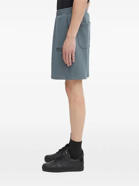 logo back-pocket shorts by HELMUT LANG