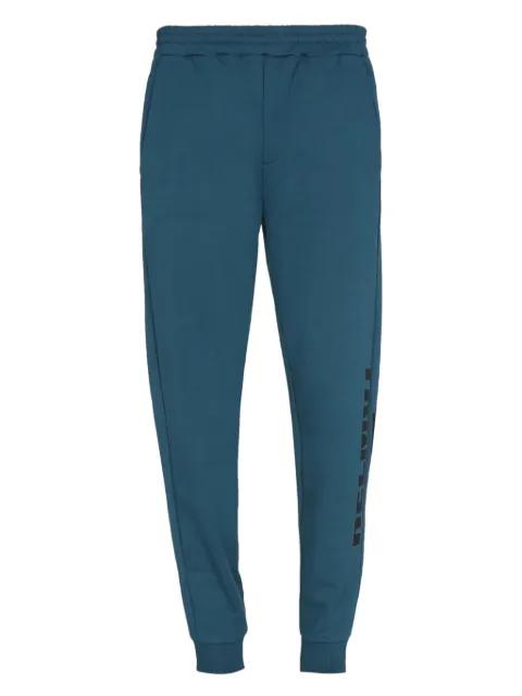 logo-detail cotton track pants by HELMUT LANG