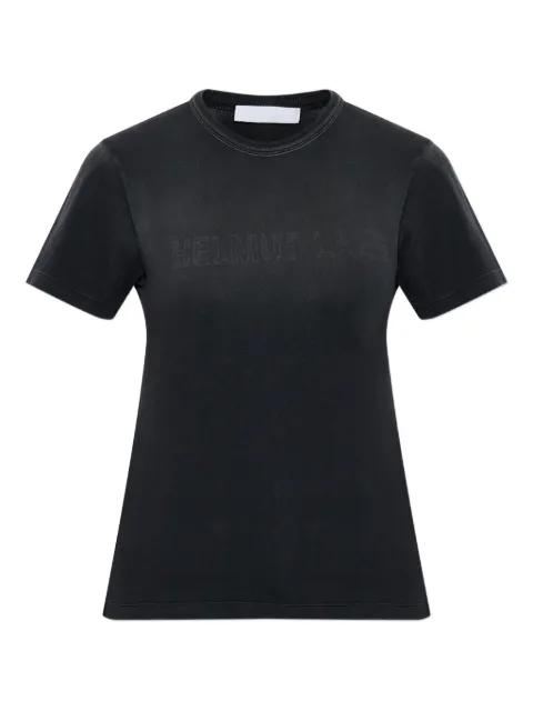 logo-print T-shirt by HELMUT LANG