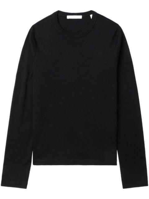 logo-print T-shirt by HELMUT LANG