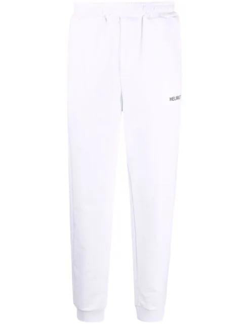 logo-print track pants by HELMUT LANG
