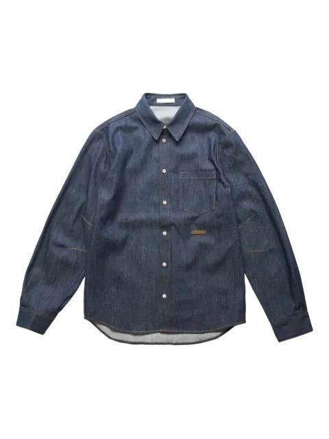 long-sleeve denim shirt by HELMUT LANG