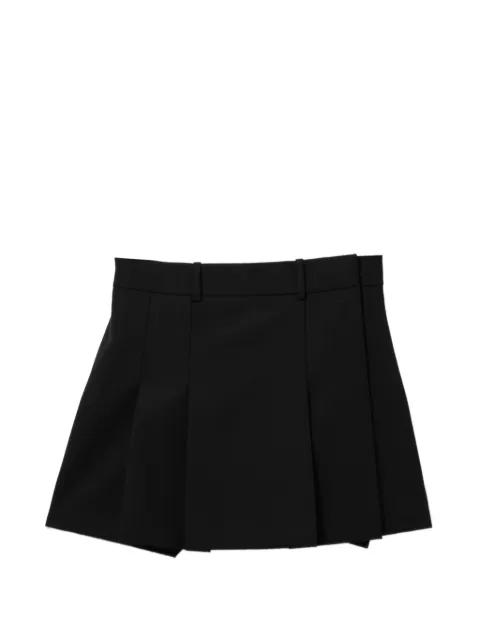 pleated mini skirt by HELMUT LANG