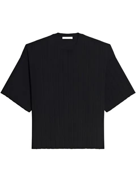 ribbed T-shirt by HELMUT LANG