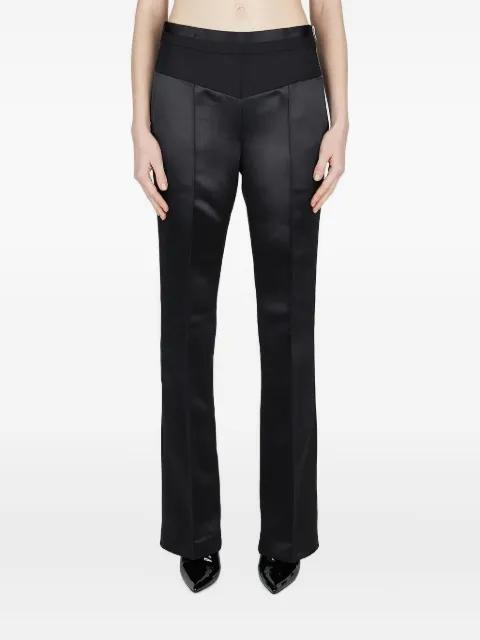 satin trousers by HELMUT LANG