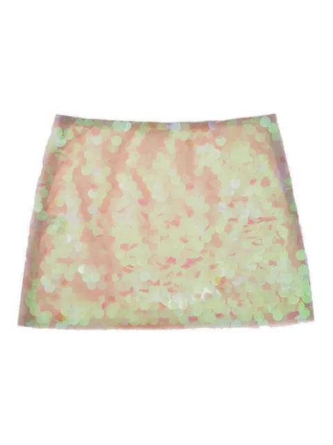 sequin mini skirt by HELMUT LANG